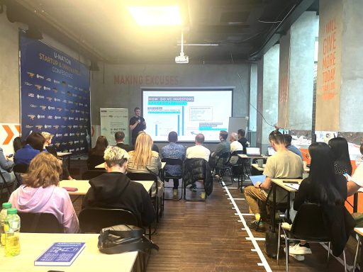 Ukraimpulse / ua.ventures investment readiness workshop at U-Nation accelerator, Odesa